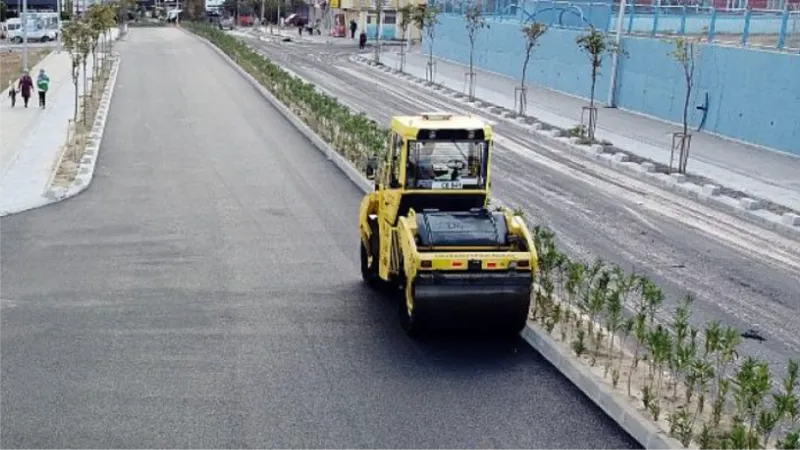 Çorlu Ekiplerimiz Asfalt Serim Çalışmalarına Devam Ediyor