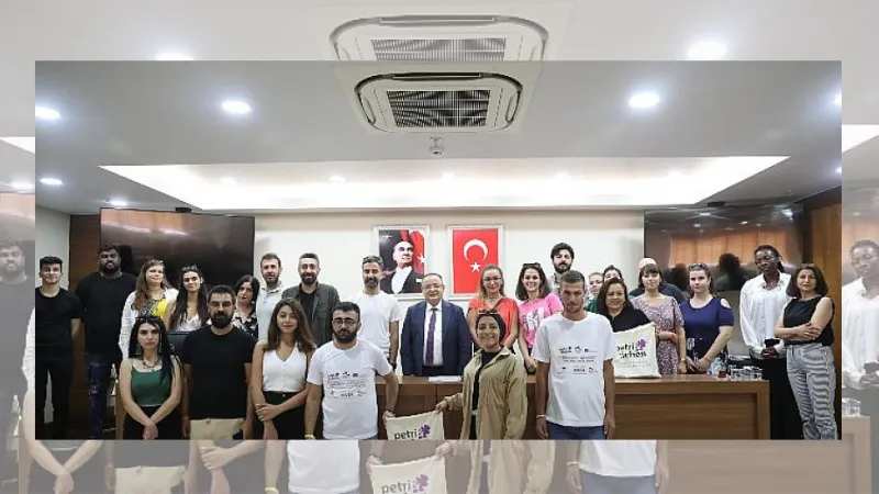 Erasmus öğrencilerinden Antalya Büyükşehir’e ziyaret