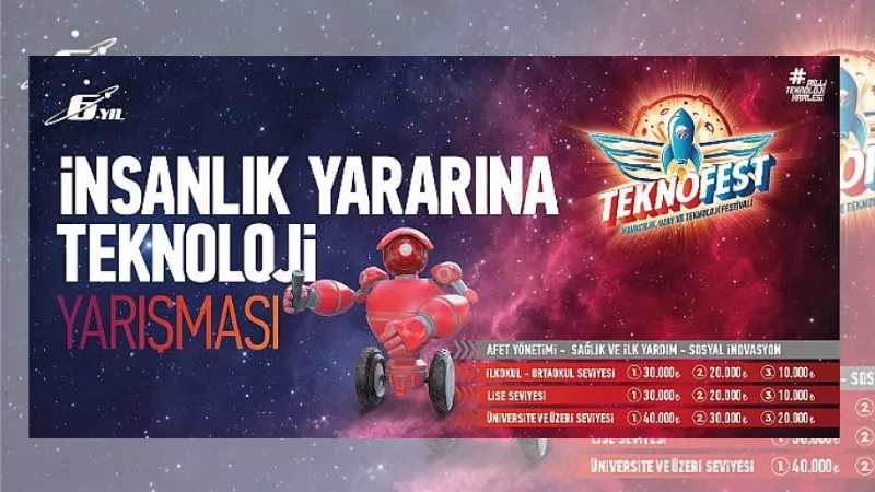 İnsanlık Yararına Teknolojiler TEKNOFEST’te Yarışıyor