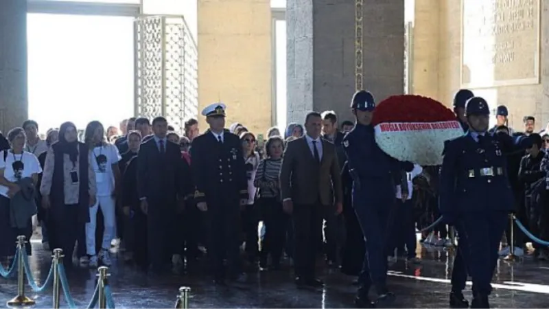 Muğlalı Kadınlar Ata’ya Saygı İçin Anıtkabir’de