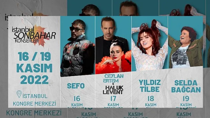 İstanbul’un Ritmi Sonbahar Konserleriyle Yükseliyor