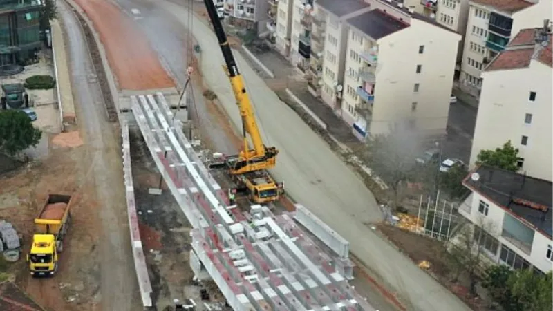 Kuruçeşme Tramvay Hattı'nda yoğun çalışma