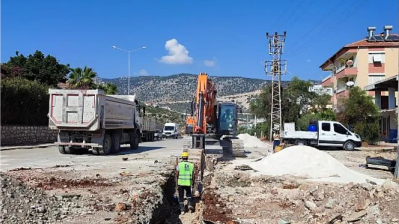 Antalya Büyükşehir’den Demre’de 23 milyon TL’lik yatırım