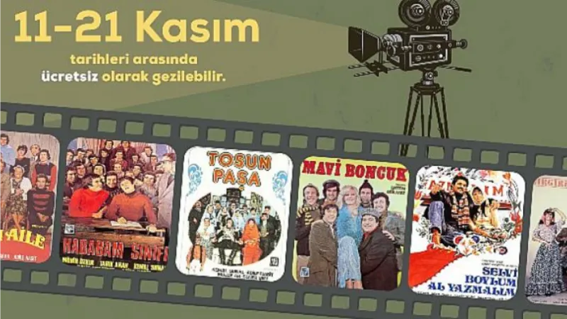 Eski Türk Filmleri Afişleri Sergisi Axis Kağıthane AVM’de