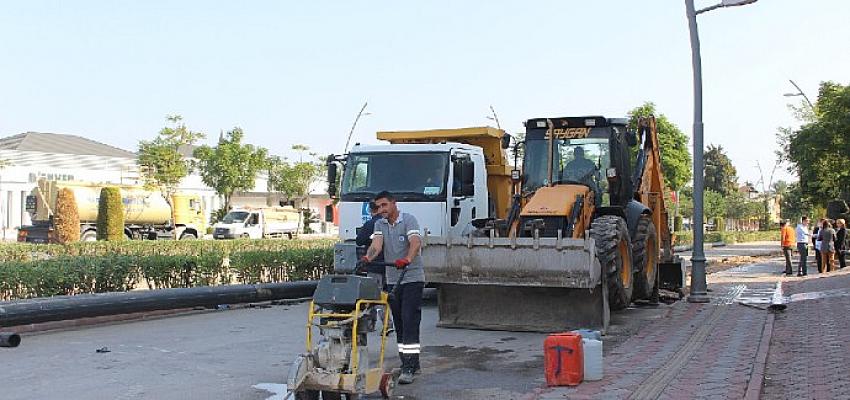 Antalya Kemer Yeni Mahalle ve Merkez Mahalle’de alt yapı çalışması