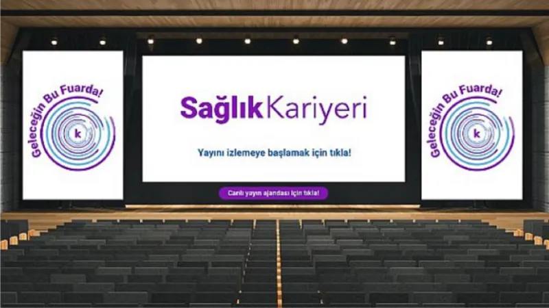 Sağlık sektöründe kariyer hedefleyenler Sağlık Kariyeri Fuarı’nda Buluşuyor