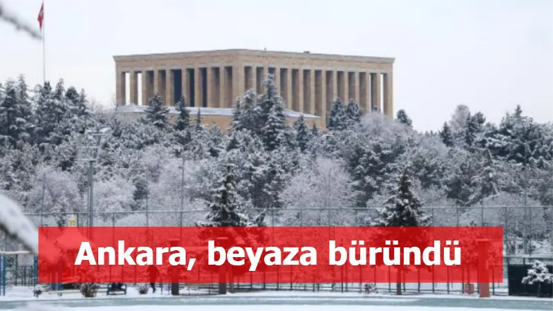 Ankara, beyaza büründü