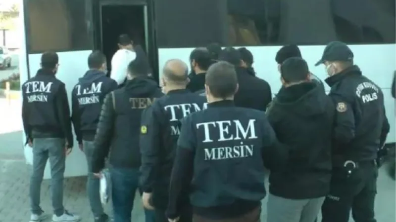 Mersin'de 4 DEAŞ şüphelisine tutuklama