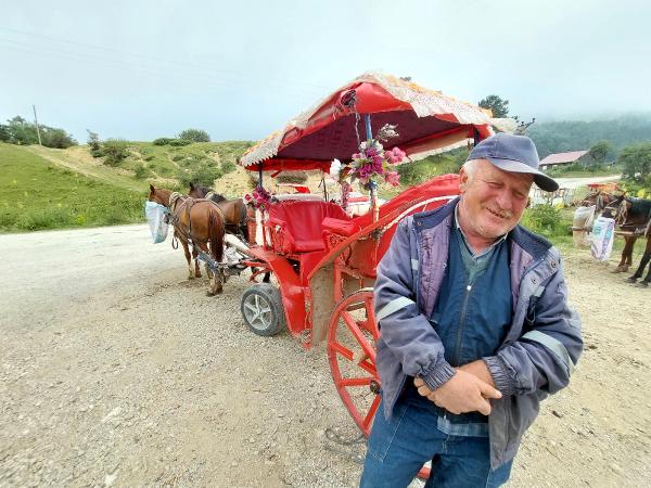 Abant Milli Parkı'nda fayton yasaklandı