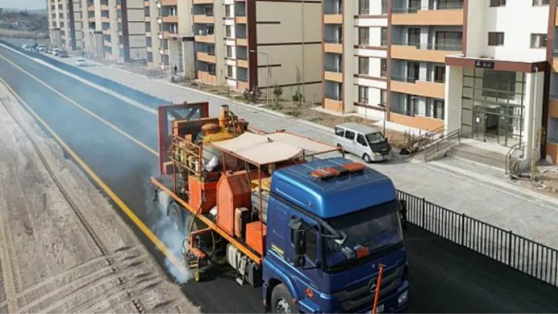 Nevşehir Yeni Toki Konutlarının Yol Çalışması Tamamlandı