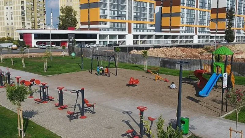 Antalya Büyükşehir'den Güneş Mahallesi'ne yeni park