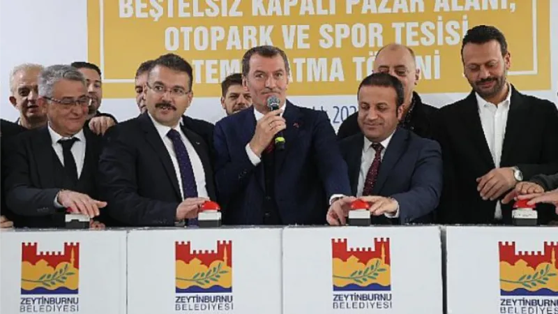 Zeytinburnu’na Yeni 20 Bin Metrekarelik Kapalı Pazar Alanı, Otopark ve Spor Tesisi