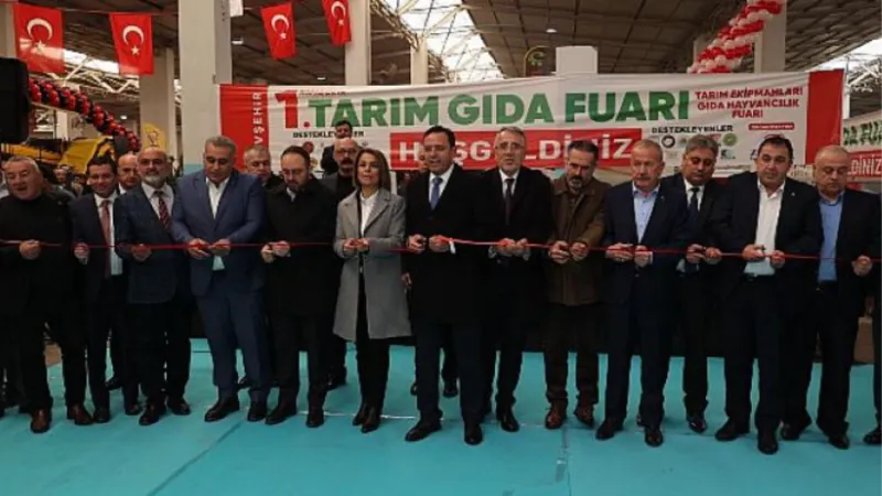 1. Tarım ve Gıda Fuarı Açıldı