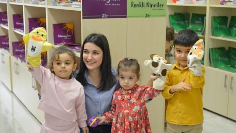 Yenişehir Belediyesi Bebek Kütüphanesi ile çocukların gelişimine katkı sunuyor