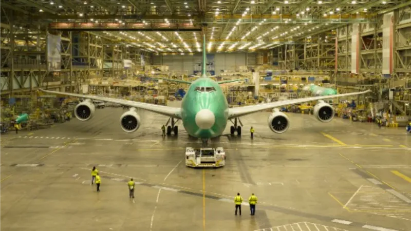 Son 747 uçağı, Boeing Everett Fabrikası’ndan ayrılıyor