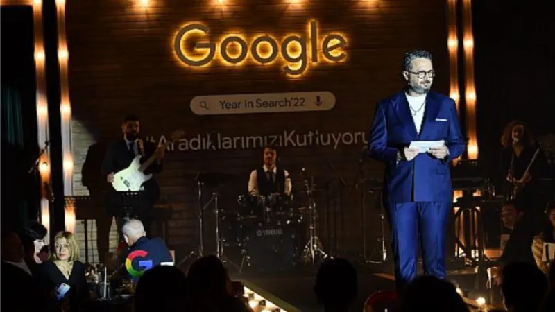 Yılın en heyecanlı anı Google Year in Search etkinliğine pek çok ünlü isim katıldı