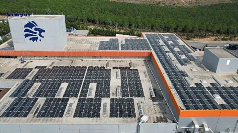 Kimpur Gebze Fabrikasında Devreye Aldığı Güneş Enerjisi Santraliyle Temiz Enerji Üretmeye Başladı