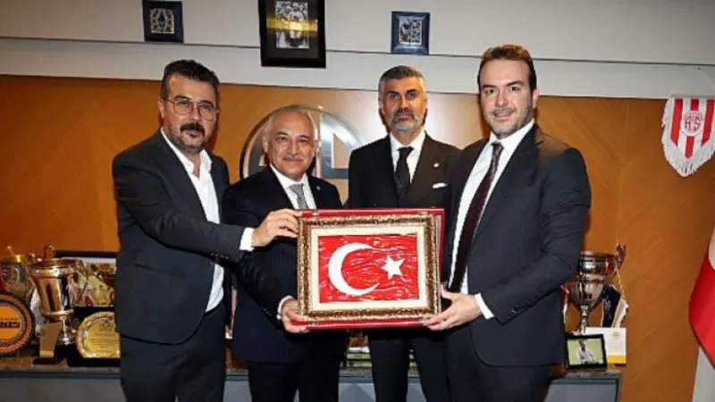 TFF Başkanı Mehmet Büyükekşi'den Antalyaspor’a Ziyaret
