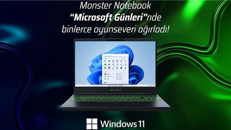 Monster Notebook “Microsoft Günleri"nde binlerce oyunseveri ağırladı!