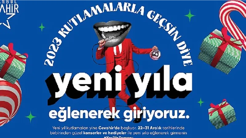 Yılbaşı Coşkusu İstanbul Cevahir'de Yaşanacak