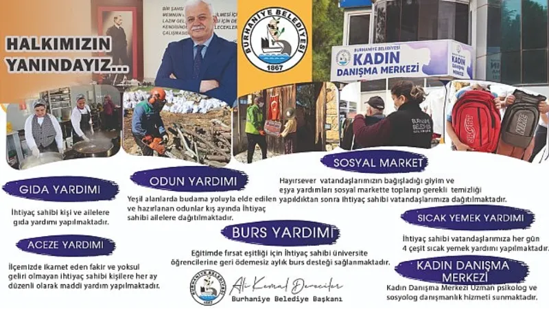 Burhaniye Belediyesi Sosyal Yardımlarla Ailelerin Yüzünü Güldürüyor