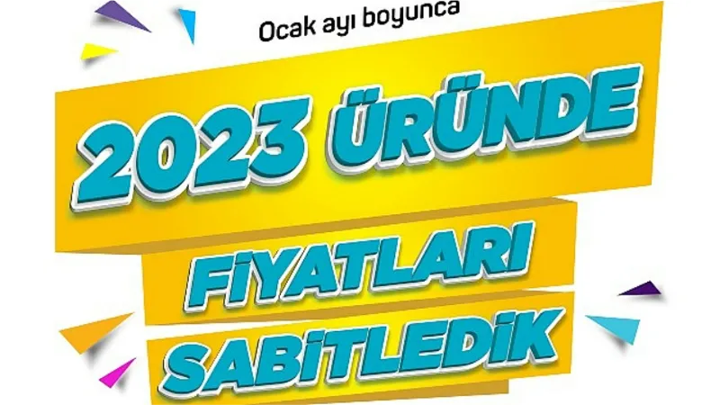 A101, 2023 Ürünün Fiyatlarını Sabitledi