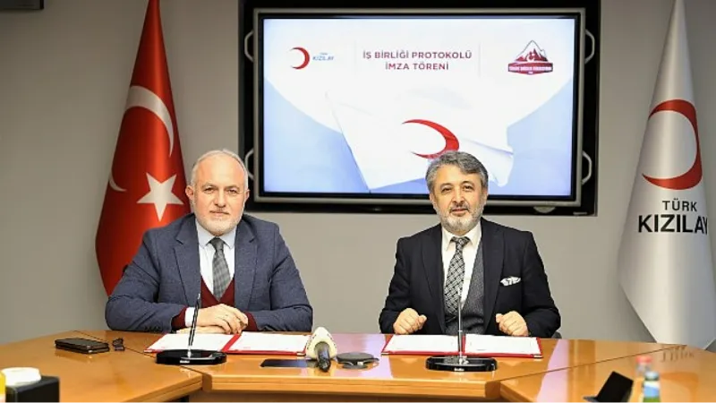 Kızılay İle Türkiye Dağcılık Federasyonu Afet ve İlk Yardımda İş Birliği Yapacak