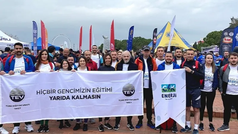 CK Enerji Akdeniz Bölgesi çalışanları, afetzede öğrencilerin eğitimleri “Yarıda Kalmasın" diye koştu