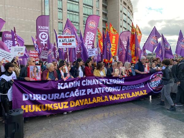 Kadın Cinayetlerini Durduracağız Platformu'nun feshedilmesi davasına katılma taleplerine ret