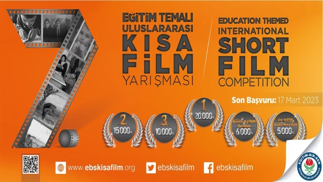 “7’nci Eğitim Temalı Uluslararası Kısa Film Yarışması” başladı