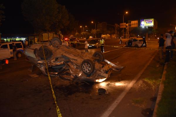 Şanlıurfa'da otomobiller çarpıştı: 1 ölü, 4 yaralı