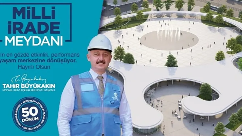 Kocaeli'nin yeni yaşam merkezi meydana çıkmaya başladı