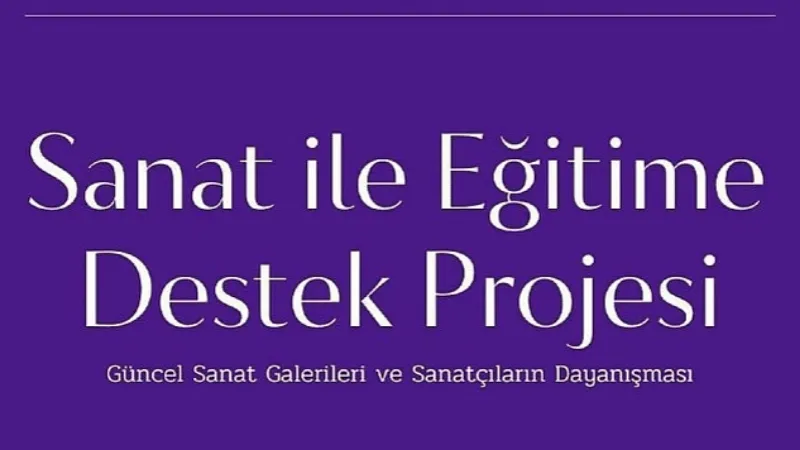 Eğitim dostu sanatçılardan depremden etkilenen çocuklar için “Sanat ile Eğitime Destek" sergisi