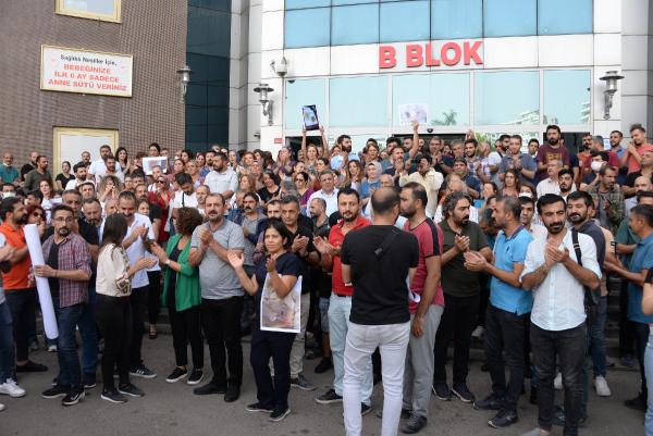 Hastanede yemek boykotunda ateş edilmesine sağlıkçılardan tepki