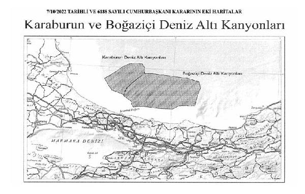 Deniz haritalarında Türkçe isimleri olmayan deniz altı oluşumlarının adları belirlendi