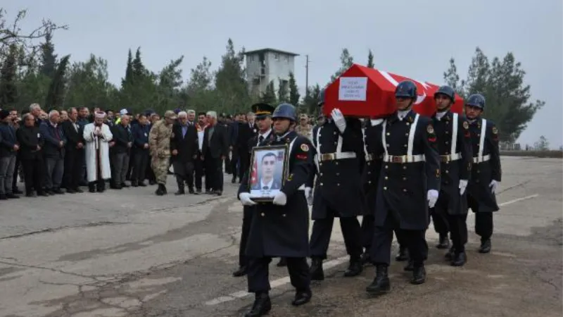 Kazada ölen astsubayın cenazesi memleketine uğurlandı