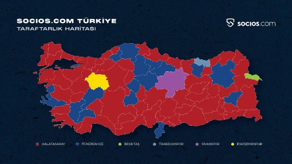 Türkiye'de taraftarlık anketi sonuçlandı