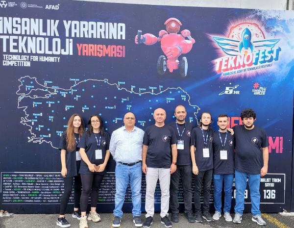 Atlas Üniversitesi ‘Epicentrum’ ekibiyle Teknofest finalinde