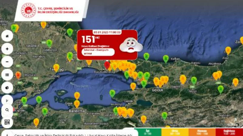 İstanbul’da hava kirliliği alarmı; bu ilçelerde pencere bile açmayın