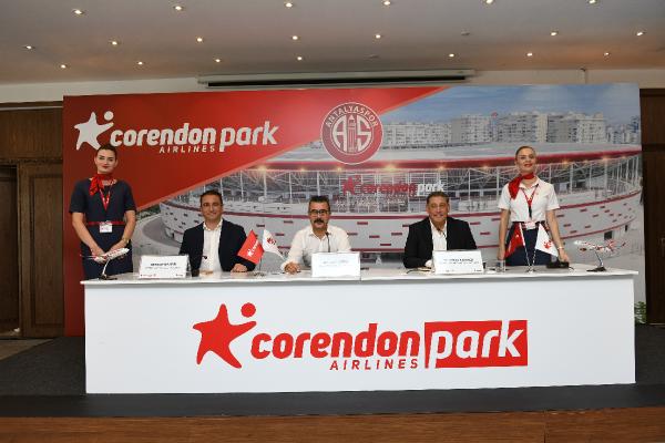 Antalyaspor, Corendon Airlines ile stat isim sponsorluğu anlaşması imzaladı