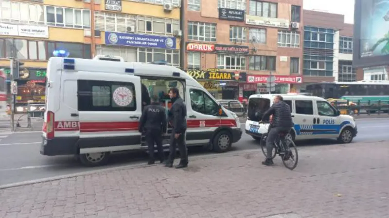 Kayseri'de bıçaklı kavga: 1 yaralı