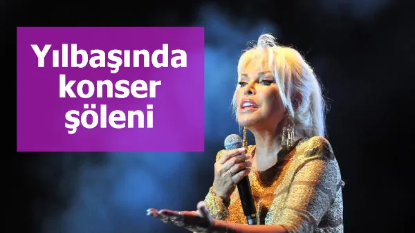 Yılbaşında konser şöleni