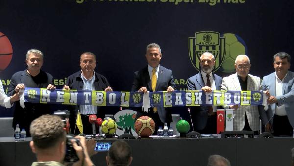 MKE Ankaragücü, Mamak Belediyesi’nin basketbol ve hentbol takımlarını bünyesine kattı