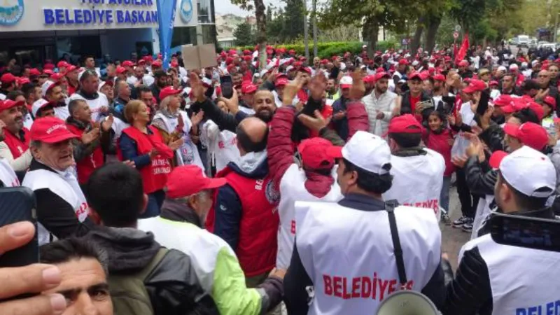 Avcılar Belediyesi'nde grev başladı