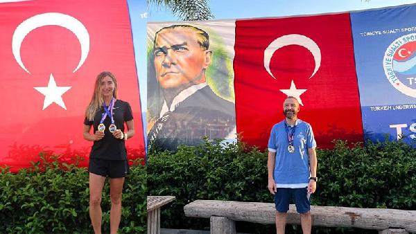 Ercümen’den Türkiye rekoru, Rüstem Derin’den 3 altın madalya