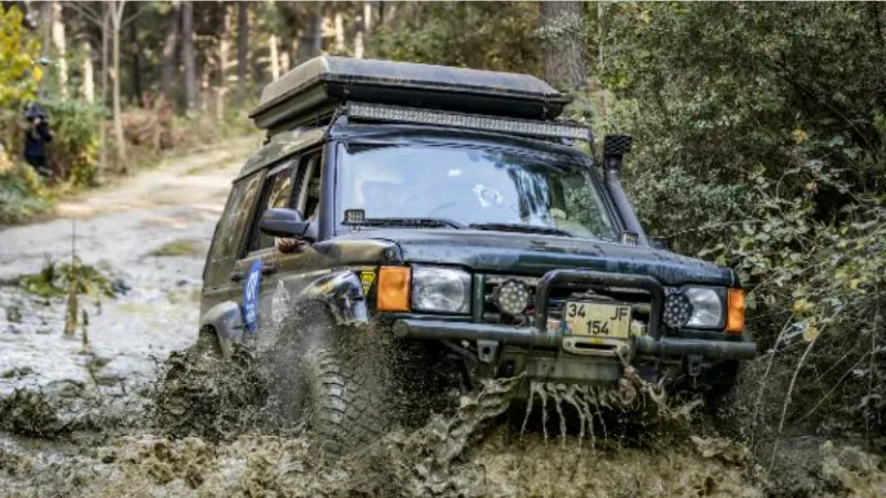 İstanbul'un merkezinde Offroad heyecanı