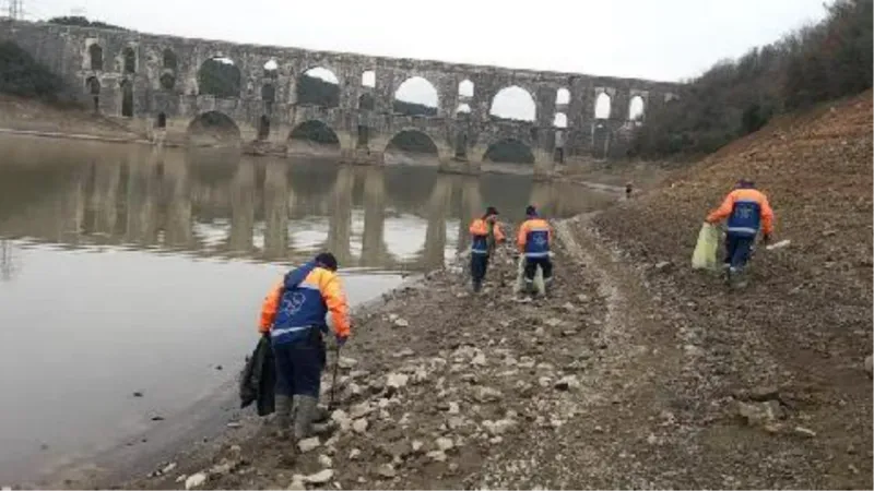 İstanbul barajlarından 26 ton atık çıktı 