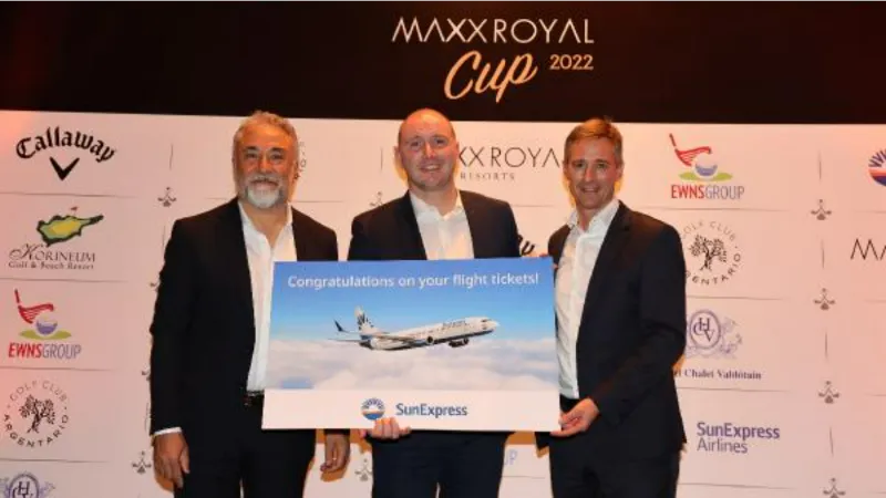 Maxx Royal Golf Turnuvası’nda ödüller sahiplerini buldu