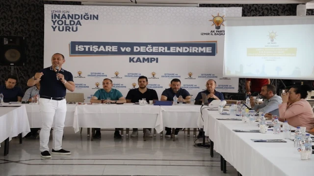 AK Parti İzmir İstişare ve Değerlendirme Kampında yeni projeler