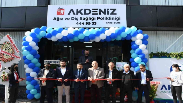 Akdeniz Diş Polikliniğinin Mersin’deki en büyük şubesi Yenişehir’de açılıyor